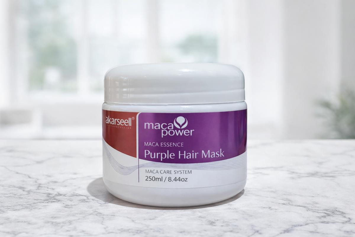 PURPLE HAIR MASK MACA POWER-MACA ESSENC